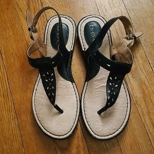 Black b.o.c. sandals size 7